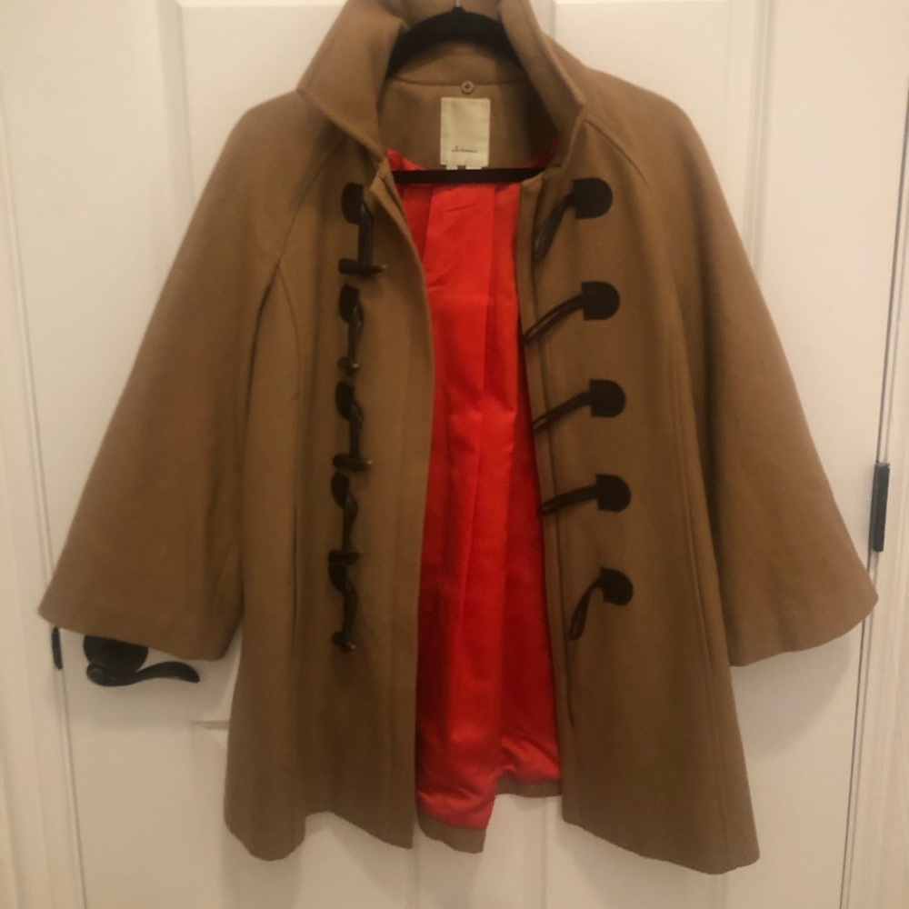 Anthropologie tan jacket